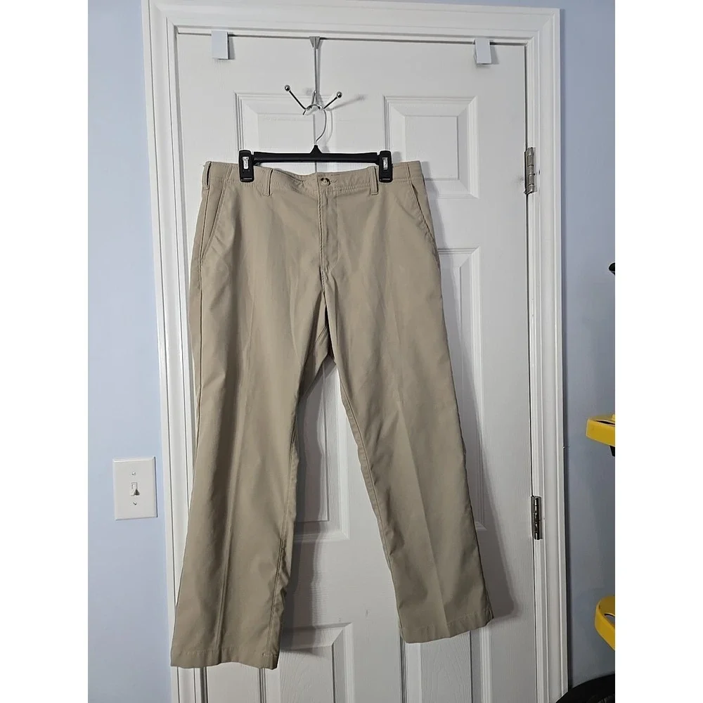 Lee Performance Series 34x28‎ Tan Extreme Comfort Stretch Mens Chino Pants